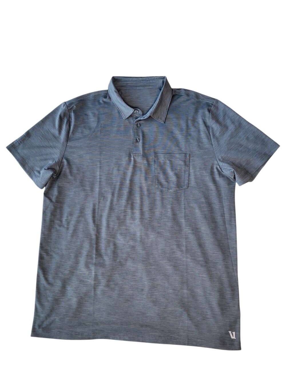 Vuori Men's Zephyr Polo Shirt Mens Gray XL